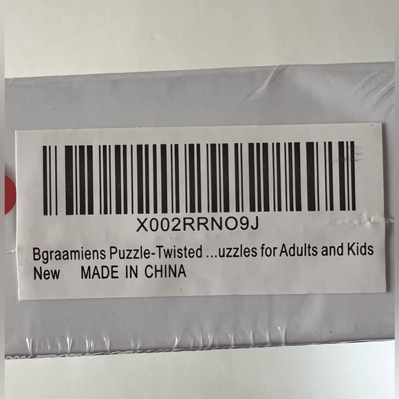 NWT Bgraamiens Twisted 3D Colorful Squares Puzzle 1000 Pieces - Picture 9 of 9